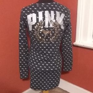 Pink brand night shirt.